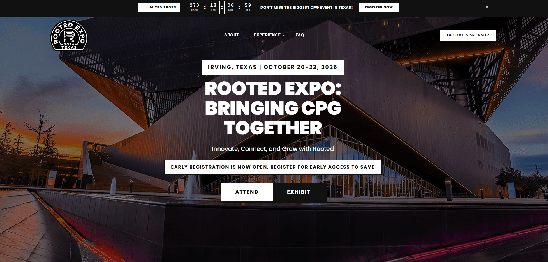 Rooted Expo CPG Conference